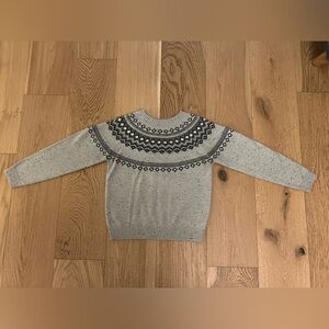 Gray and Black Women's Sweater